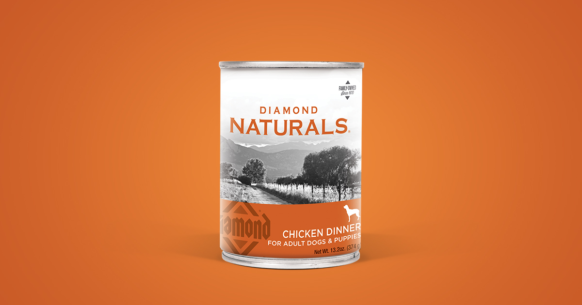 Diamond Naturals Canned Chicken Dinner for Adult Dogs Puppies